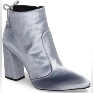 NEW Stuart Weitzman Velvet Block Bootie